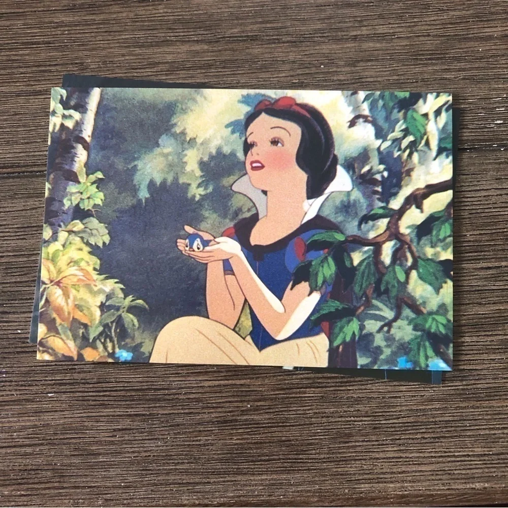 Disney 100 Years Postcards: Pocahontas and Snow White and the Seven Dwarfs